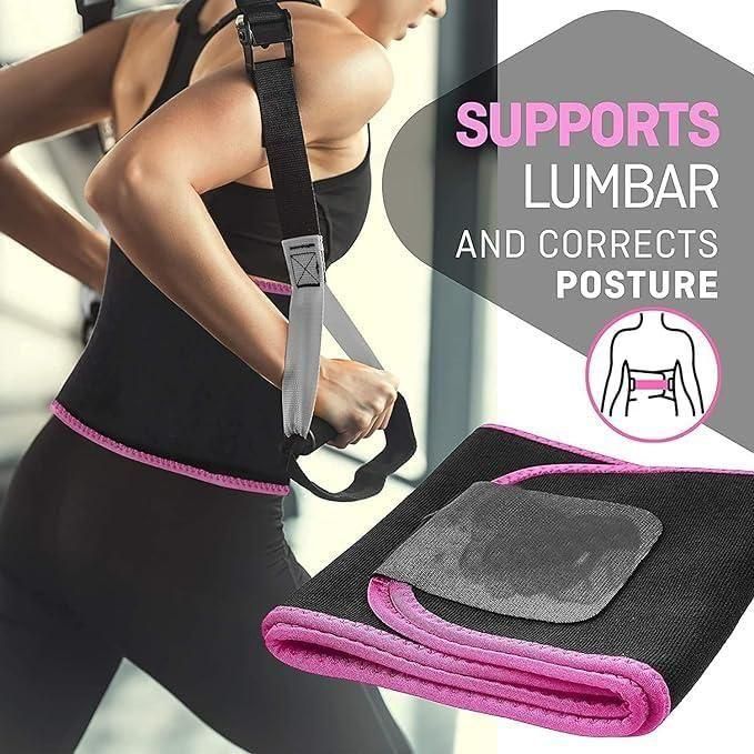Weight Loss Hot Slimming Belt for Men, Women Belly Sweat Slim Belt