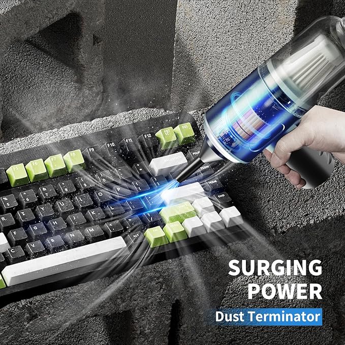 5 in 1 Portable Air Duster Wireless Vacuum Cleaner