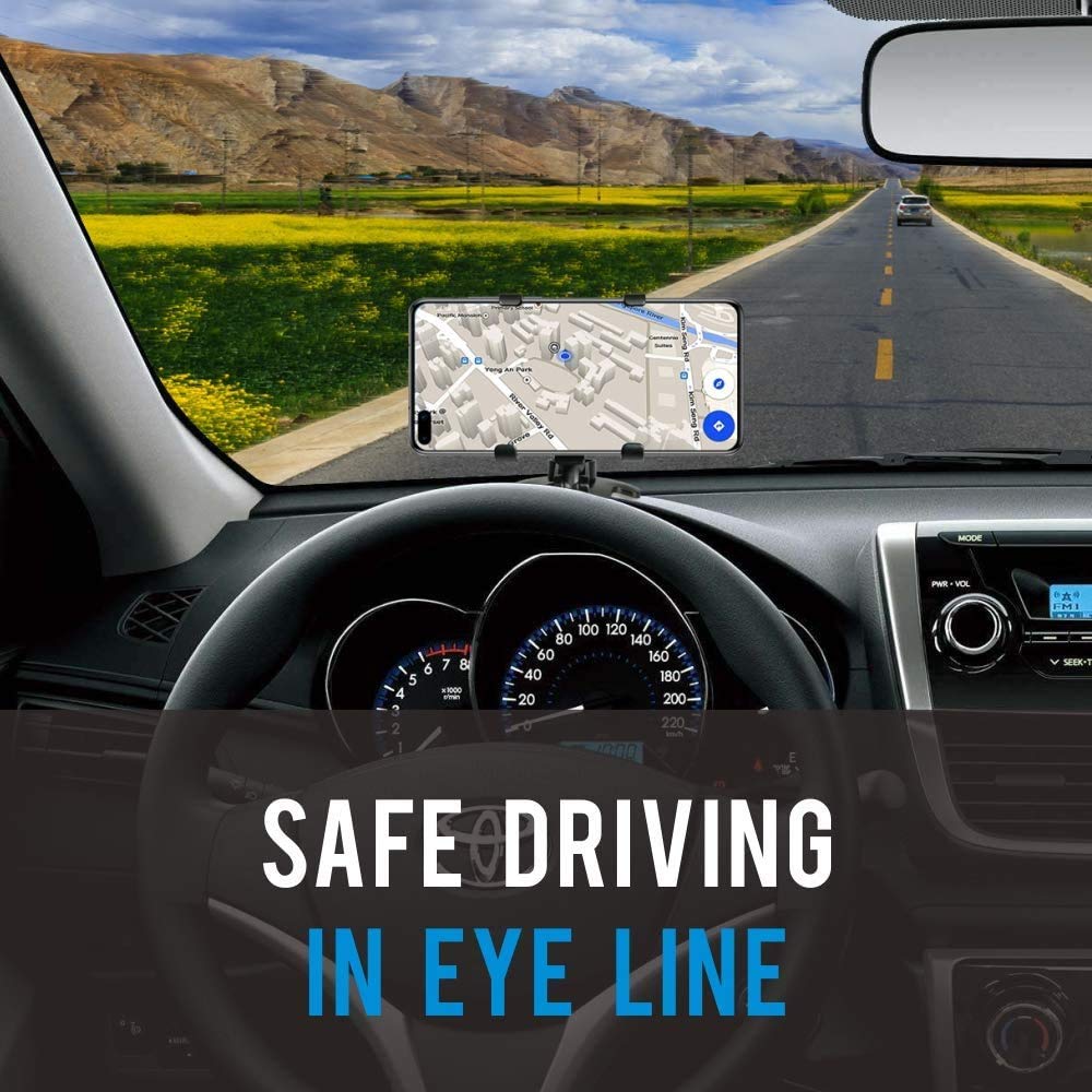 Universal 360° Car Mobile Holder – Multi-Mount Design