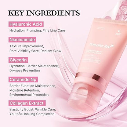 Korean Collagen Overnight Wrapping Peel Off Facial Mask💥