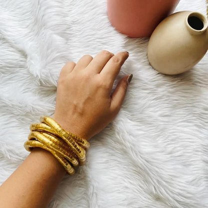 Premium Gold-Plated Bendable Serpent Snake Choker Necklace