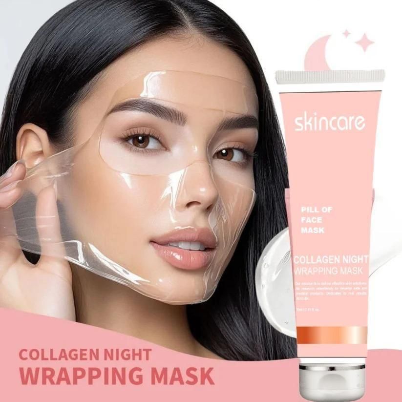 Korean Collagen Overnight Wrapping Peel Off Facial Mask💥