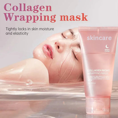 Korean Collagen Overnight Wrapping Peel Off Facial Mask💥